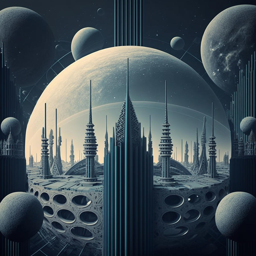 Space Digital Art - Dream World 18 by Antonis Meintanis