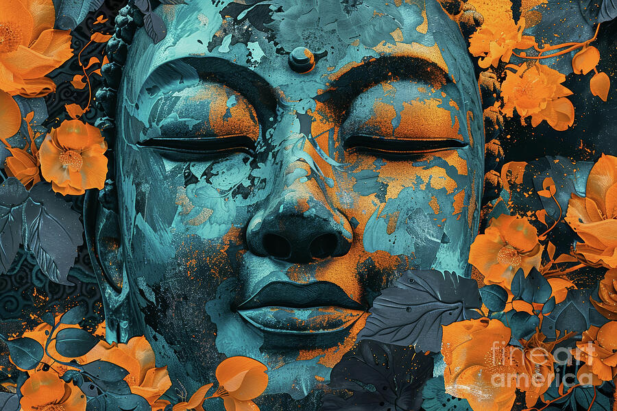 Dreaming Buddha Digital Art by Imagine ART
