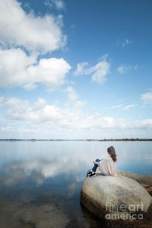 Dreaming By The Lake Photograph by Evelina Kremsdorf