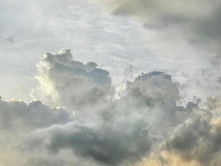 Dreaming in the Clouds Cloudscape Photograph by Debra and Dave Vanderlaan