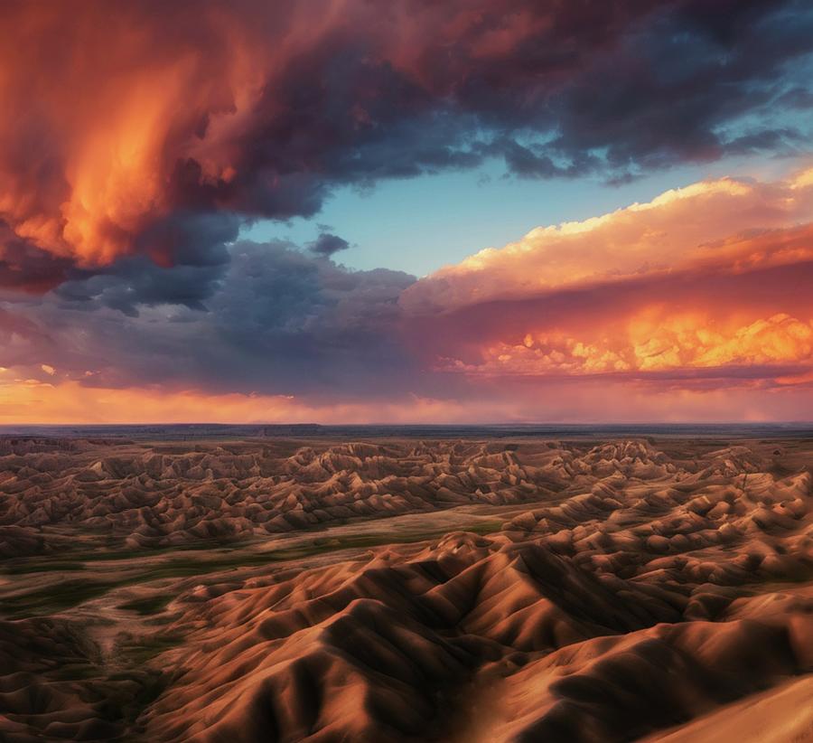 Dreaming of Badlands Digital Art by Ally White