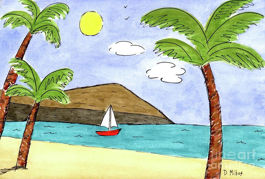 Dreaming of Hawaii Painting by Donna Mibus
