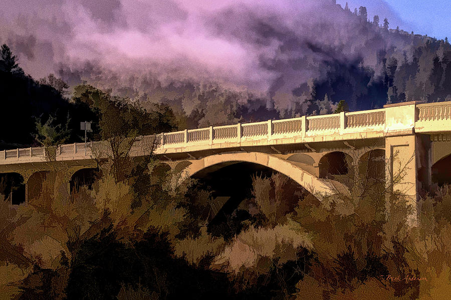 Dreaming Of Rock Point Bridge Photograph