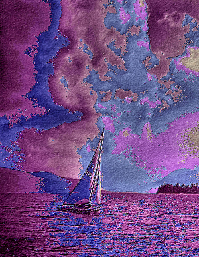 Dreaming of Sailing One Digital Art by Russ Considine