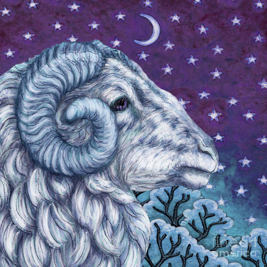 Dreaming Of Sheep Painting by Amy E Fraser