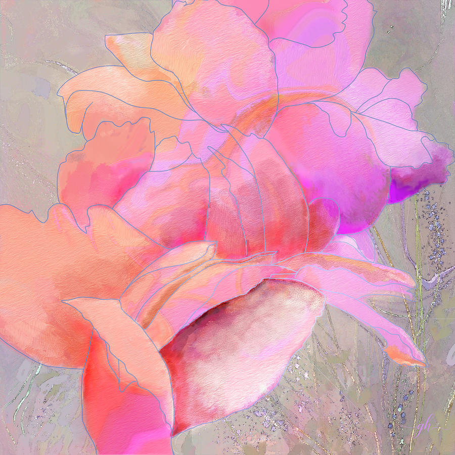 Dreaming of Spring Digital Art by Gina Harrison