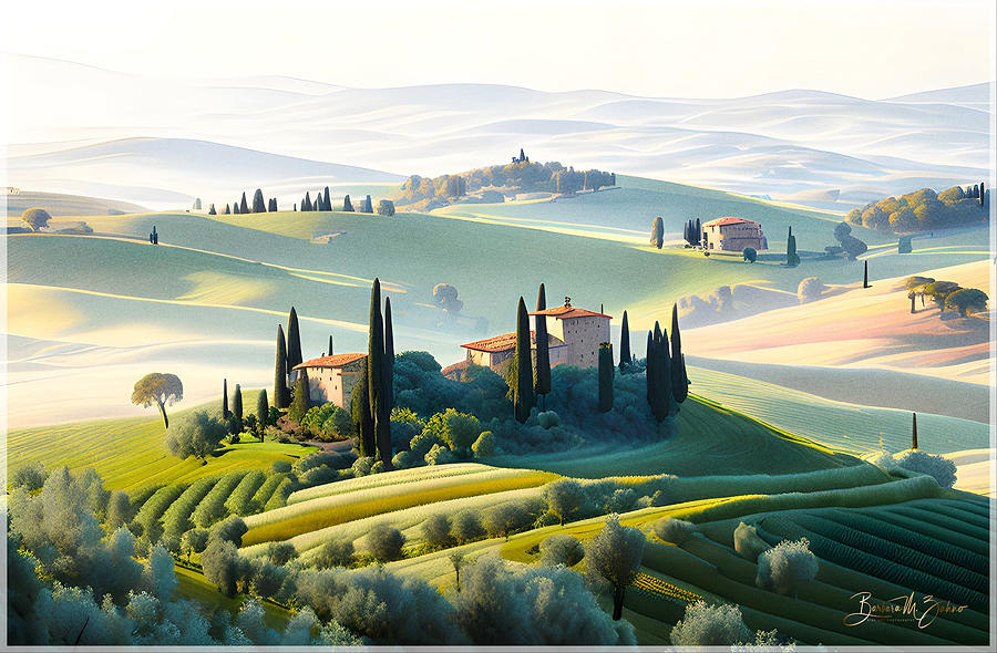 Dreaming of Tuscany - Series #1 Photograph by Barbara Zahno