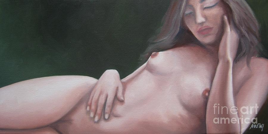 Nude Painting - Dreaming Of You by Jindra Noewi