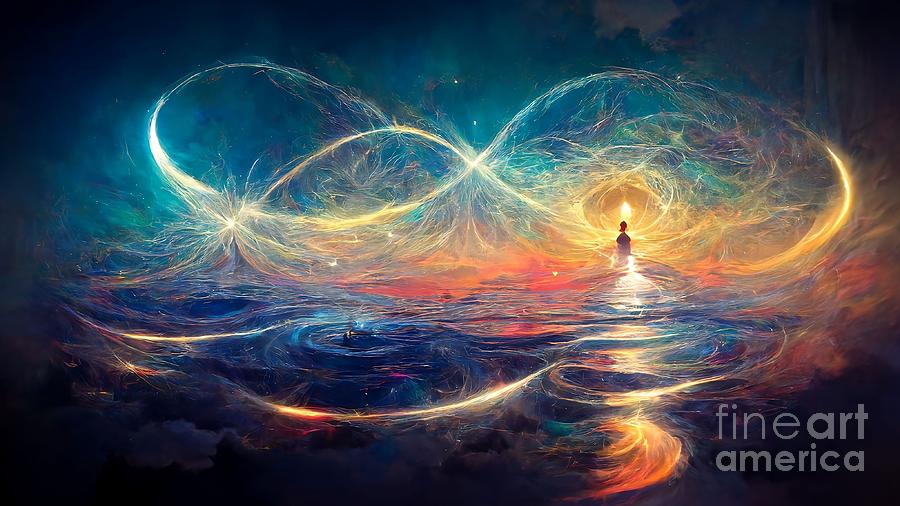 Dreams connecting to the divine spirit Digital Art by Christopher ...