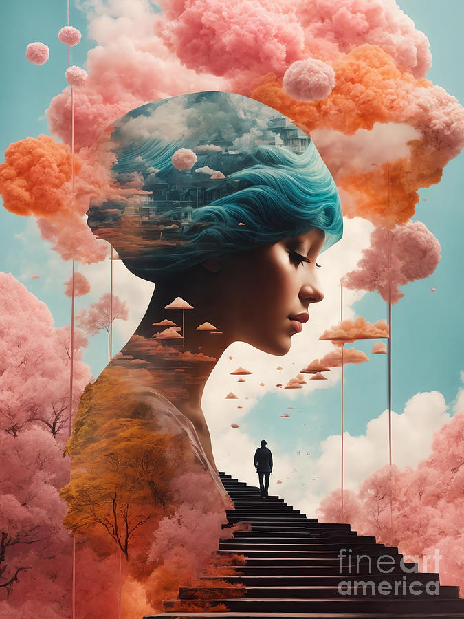 Dreams In The Head Digital Art by Michelle Meenawong