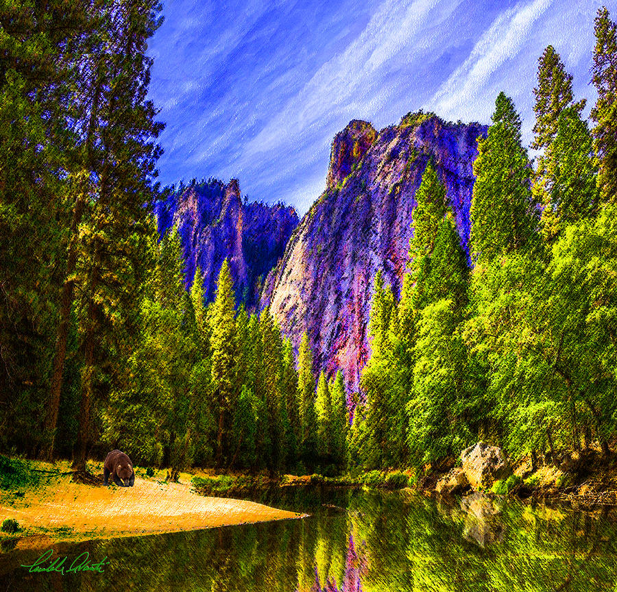 Dreams of Yosemite Painting by Michele Avanti