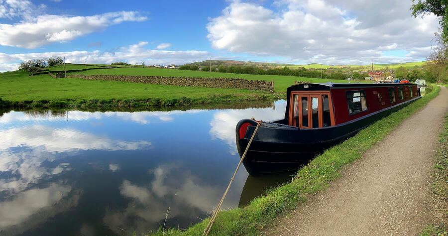 Dreams on the Water - Narrowboat - Canal Boat Photograph by Jason Politte Dreams on the Water - Narrowboat - Canal Boat Photograph by Jason Politte