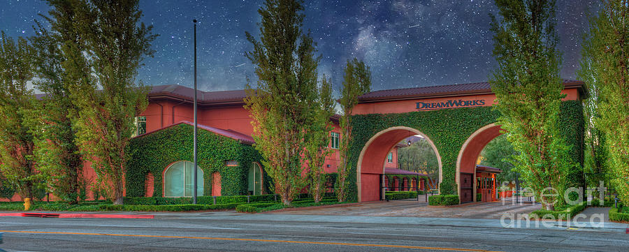 DreamWorks Pictures Panorama Photograph by David Zanzinger