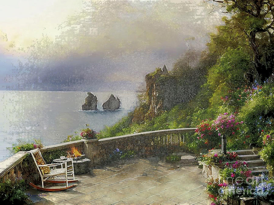 Dreamy Afternoon Interupted Painting by Bonnie Marie