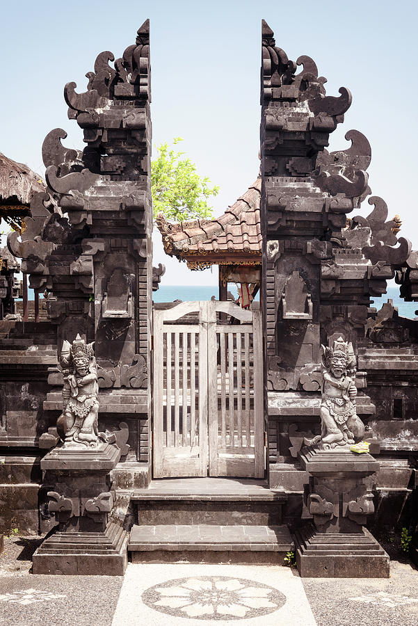 Dreamy Bali - Temple Gate Photograph by Philippe HUGONNARD