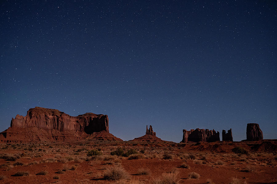 Dreamy Desert Stars Photograph by Margaret Pitcher