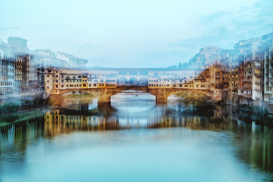 Italy, Florence - Dreamy Ponte Vecchio Photograph by Fabrizio Troiani