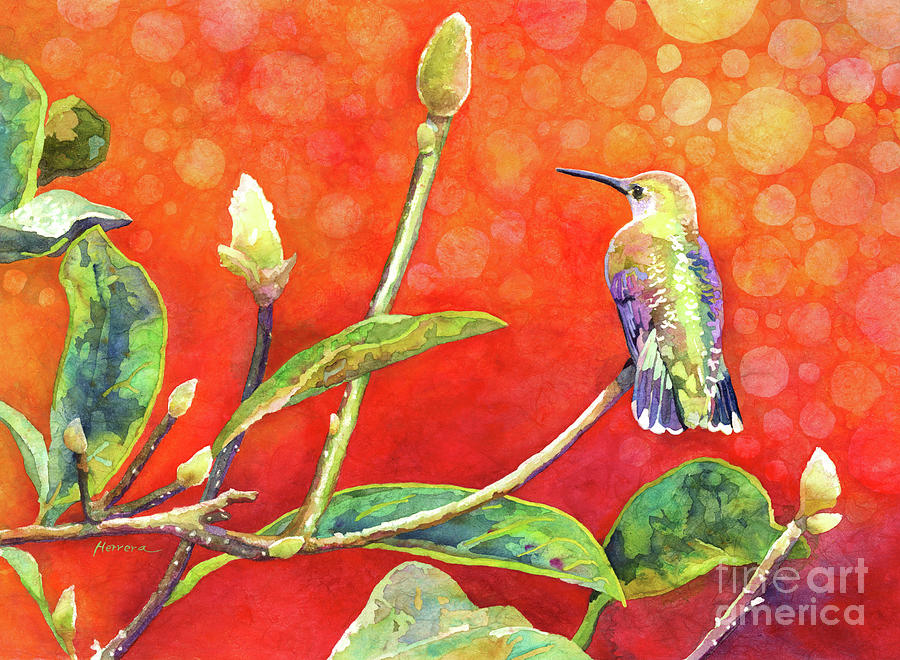 Dreamy Hummer-pastel Colors Painting