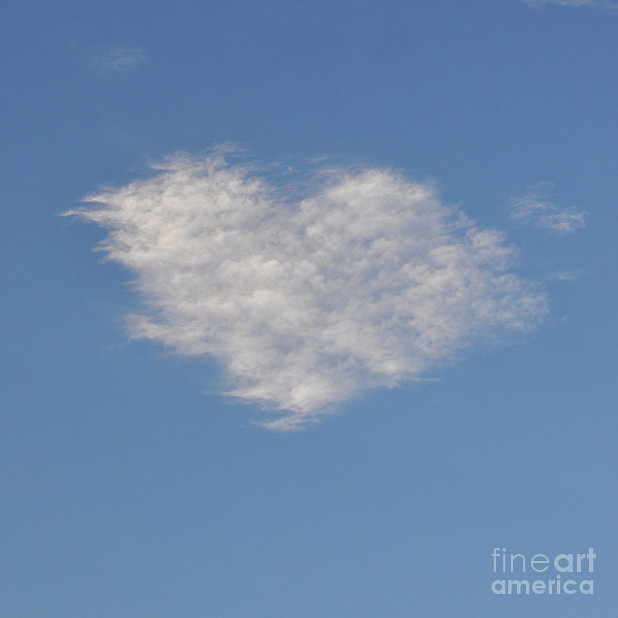 Dreamy love cloud  Photograph by Joanne McCurry
