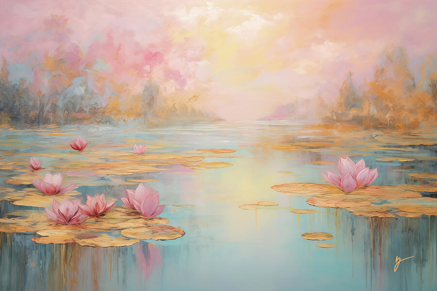 Dreamy Morning Reverie Painting by Greg Collins
