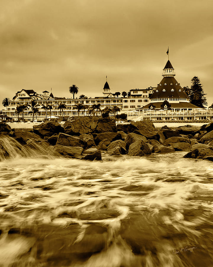 Dreamy Morning Sepia Photograph by Dan McGeorge