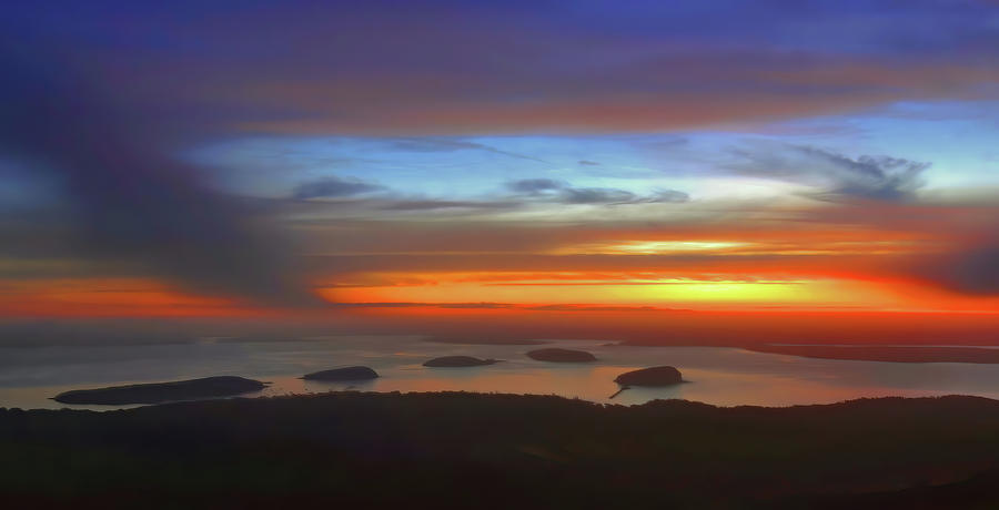 Dreamy Sunrise - Acadia Photograph by Stephen Vecchiotti