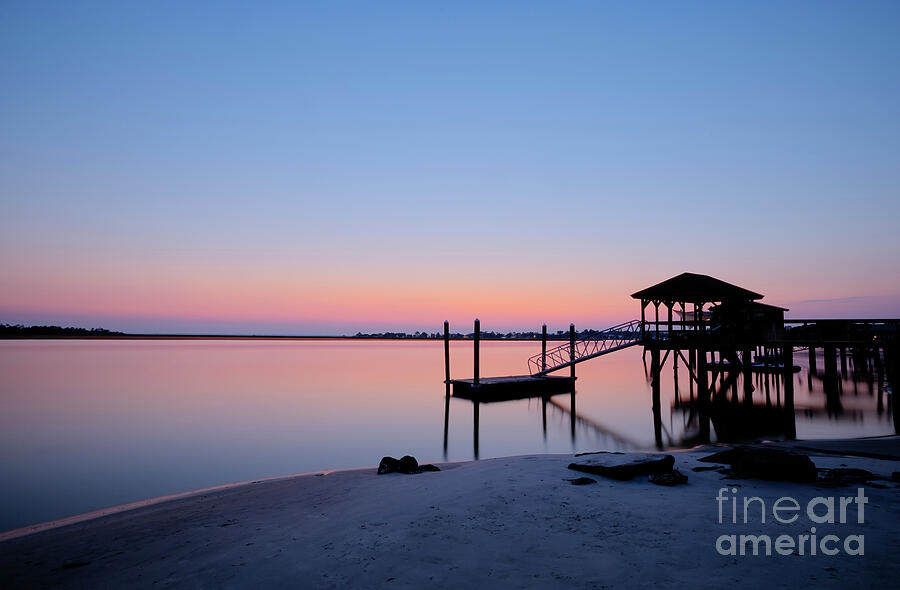 Dreamy Sunset on Tybee Island Photograph by Shelia Hunt