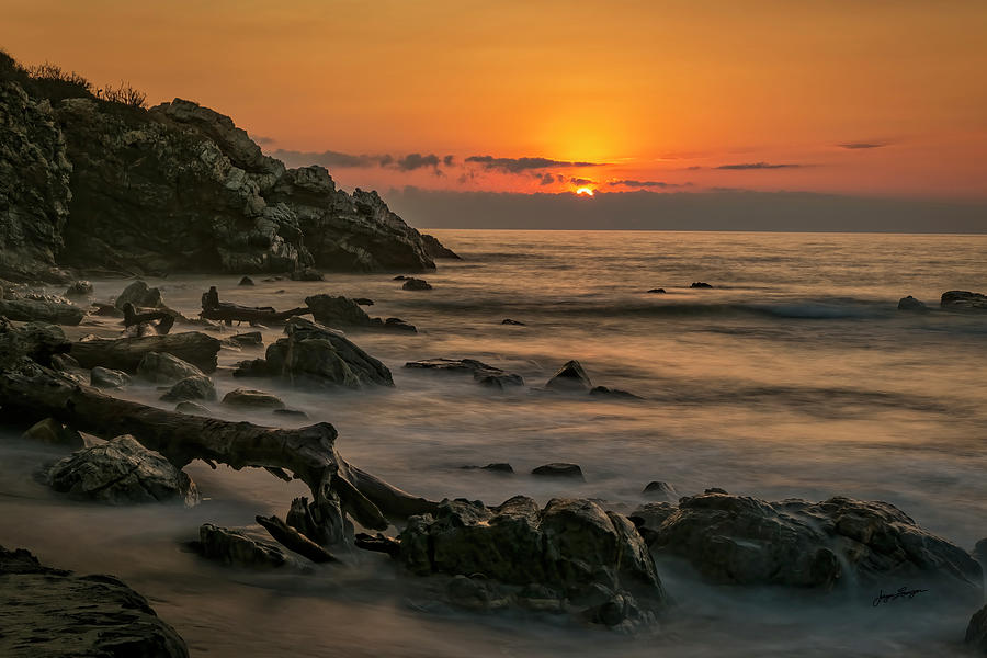 Dreamy Sunset Zicatela Photograph by Jurgen Lorenzen