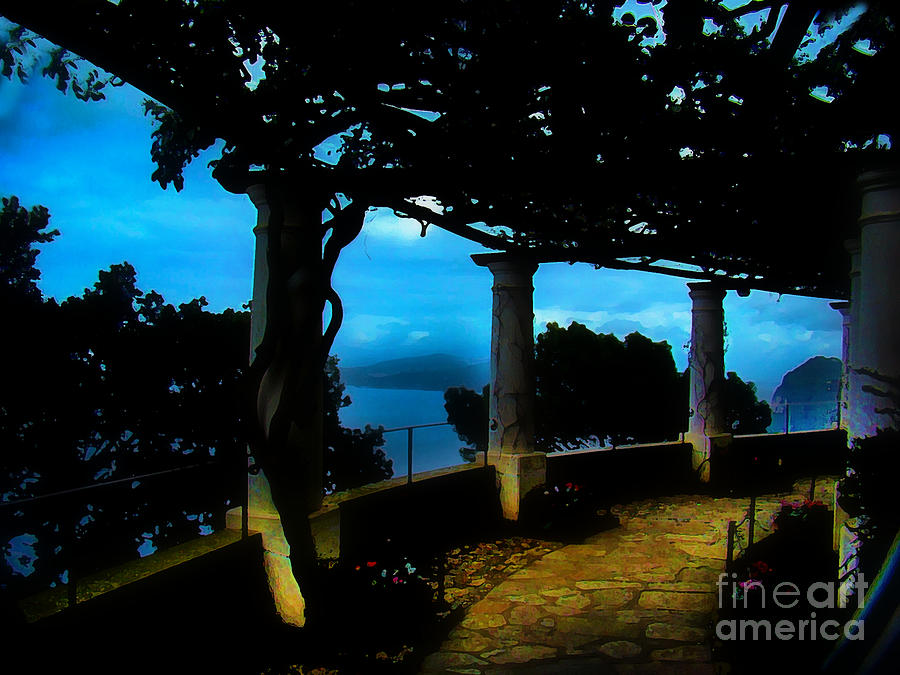 Dreamy Villa San Michele On The Isle Of Capri Photograph by Al Bourassa