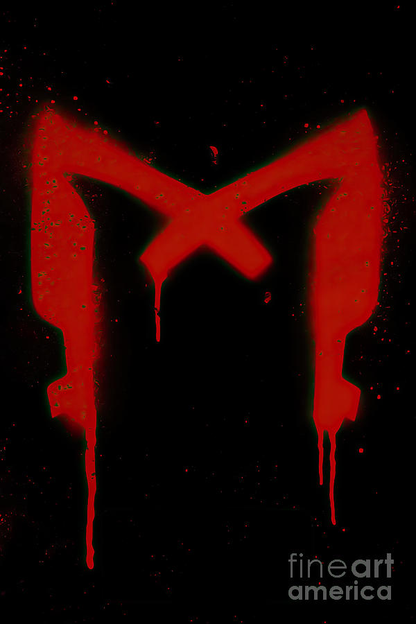 Dredd 2012 Frames Dredd 2012 Painting by Sandman Design - Fine Art America