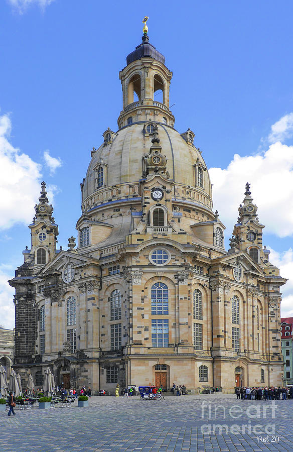 Dresden Frauenkirche Photograph by Jutta Maria Pusl