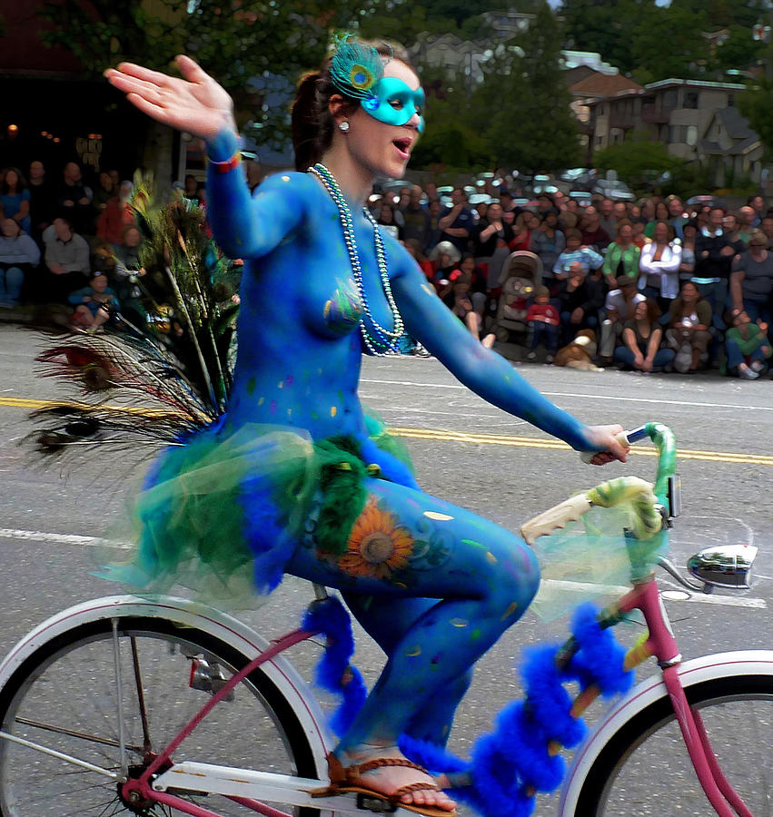 body painting bicycle