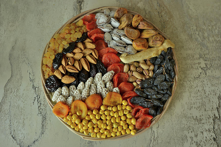 Dried fruits. Photograph by Sergei Fomichev