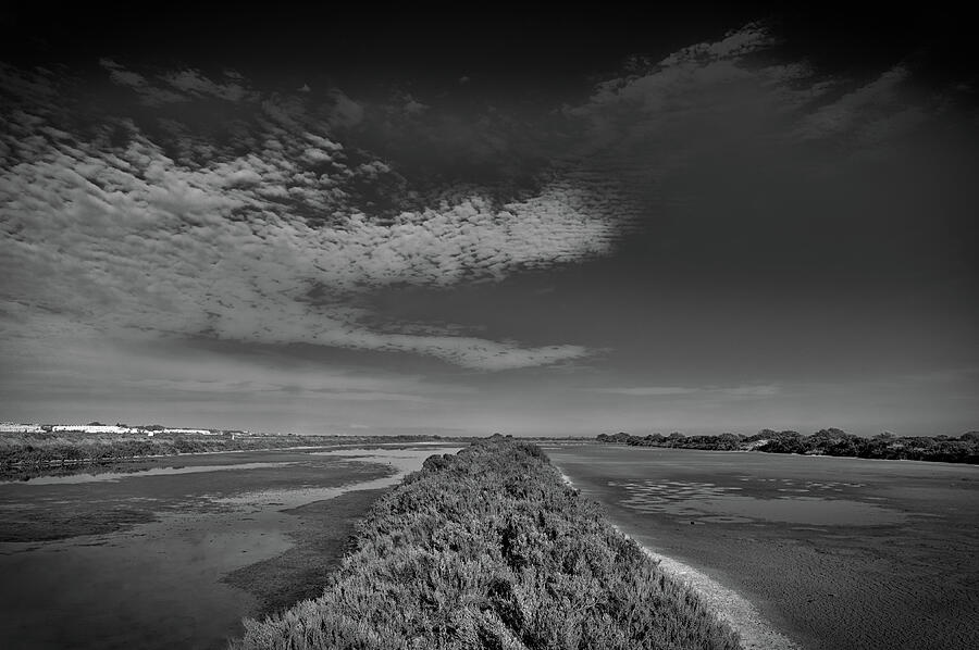 Dried Salt Evaporation Ponds Photograph by Angelo DeVal