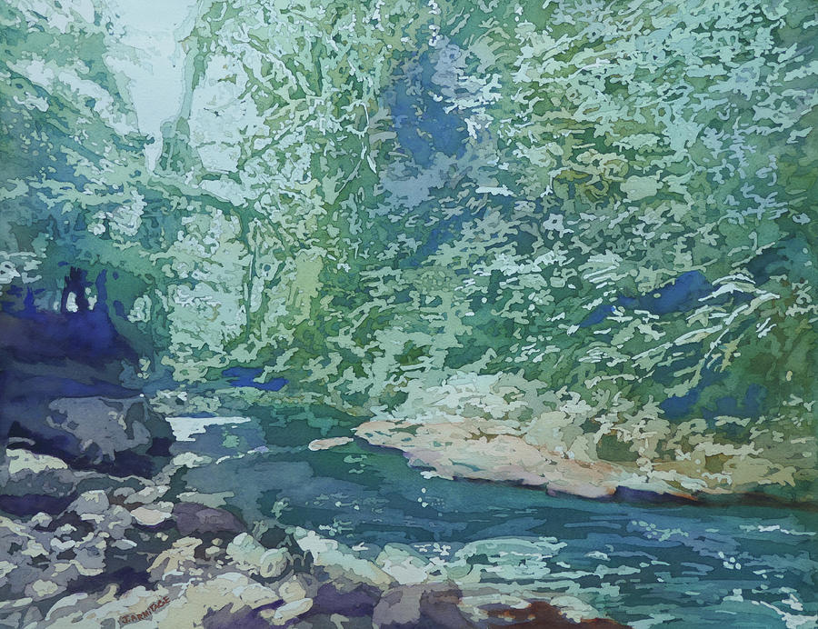 Drift Creek Painting by Jenny Armitage