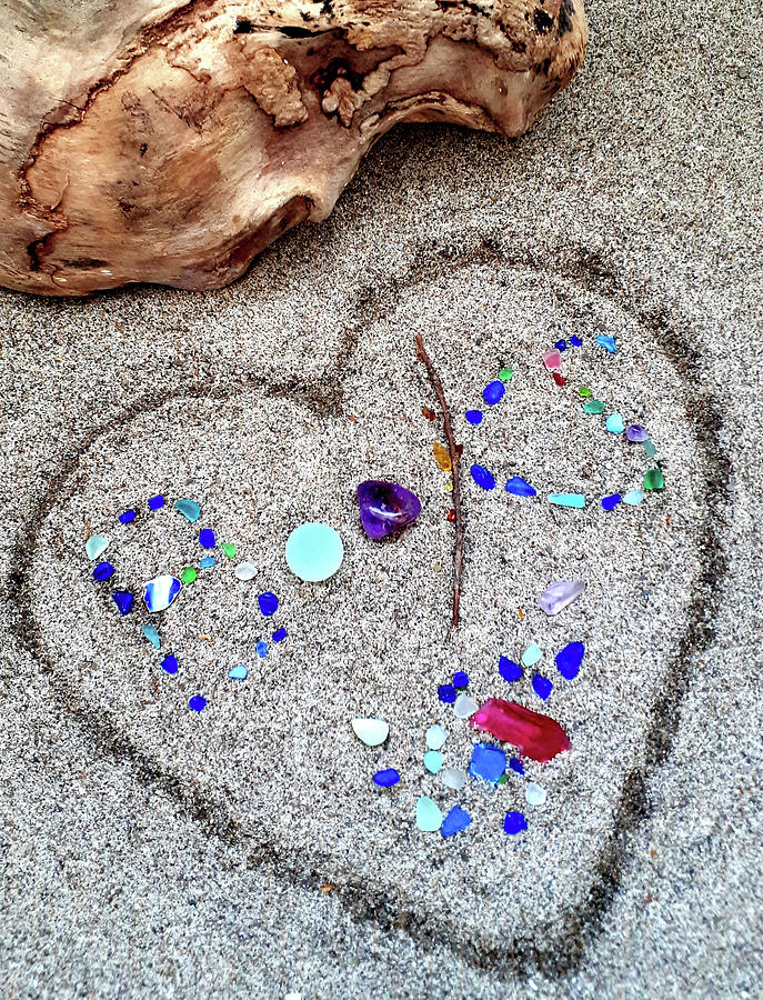 Books Photograph - Driftwood Beach Glass and Book Lovers by Susan Leitch Books Photograph - Driftwood Beach Glass and Book Lovers by Susan Leitch