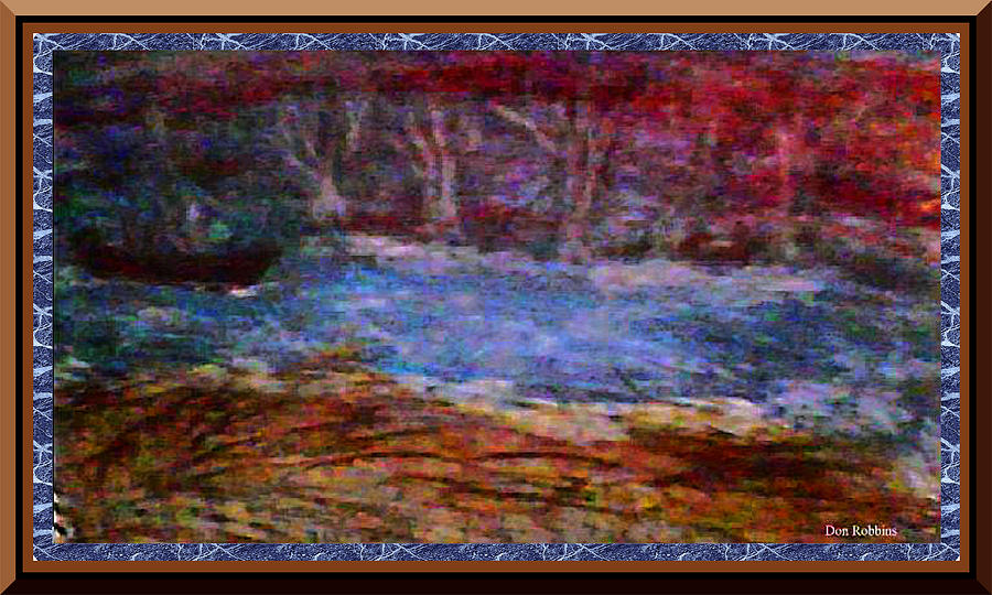 Tree Digital Art - Driftwood By the Fall by Don Robbins
