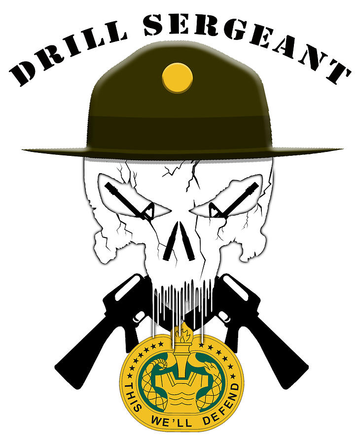 Drill Sergeant Digital Art By Ron Whitehead Pixels