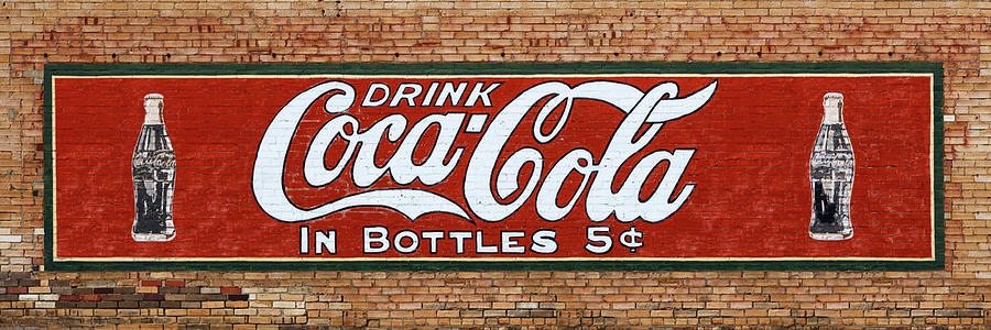 Drink Coca Cola In Bottles Photograph by James Eddy
