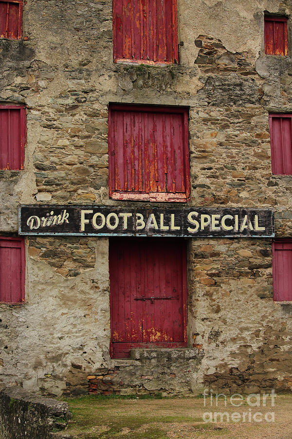 Drink Football Special Photograph by Eddie Barron