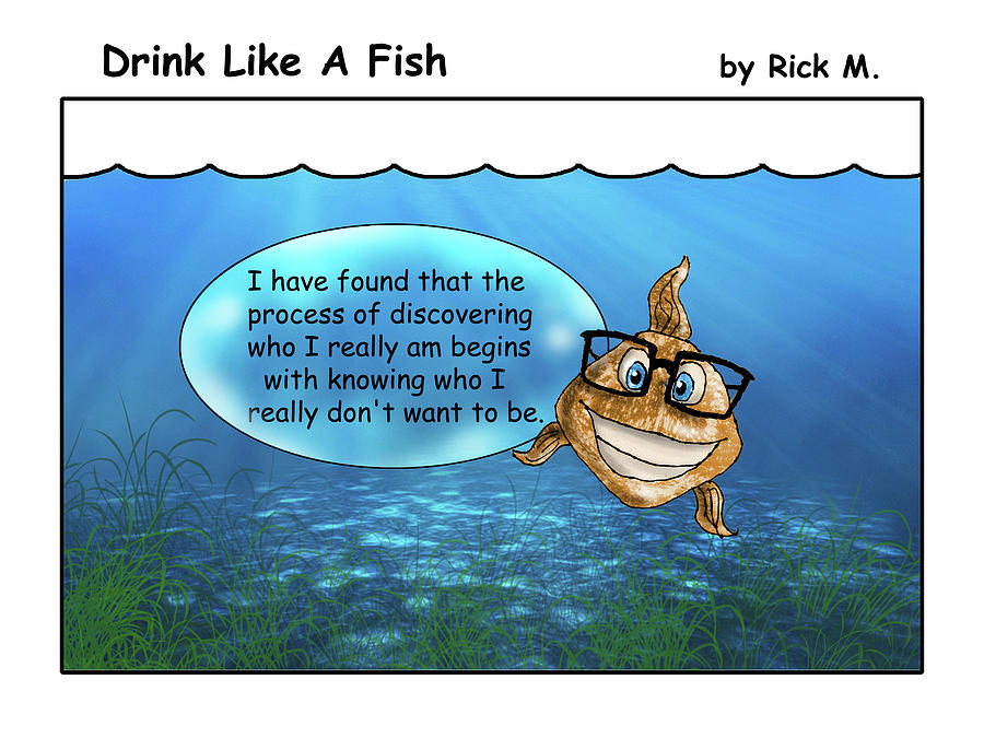 Drink Like A Fish 24 Digital Art by Rick Mosher