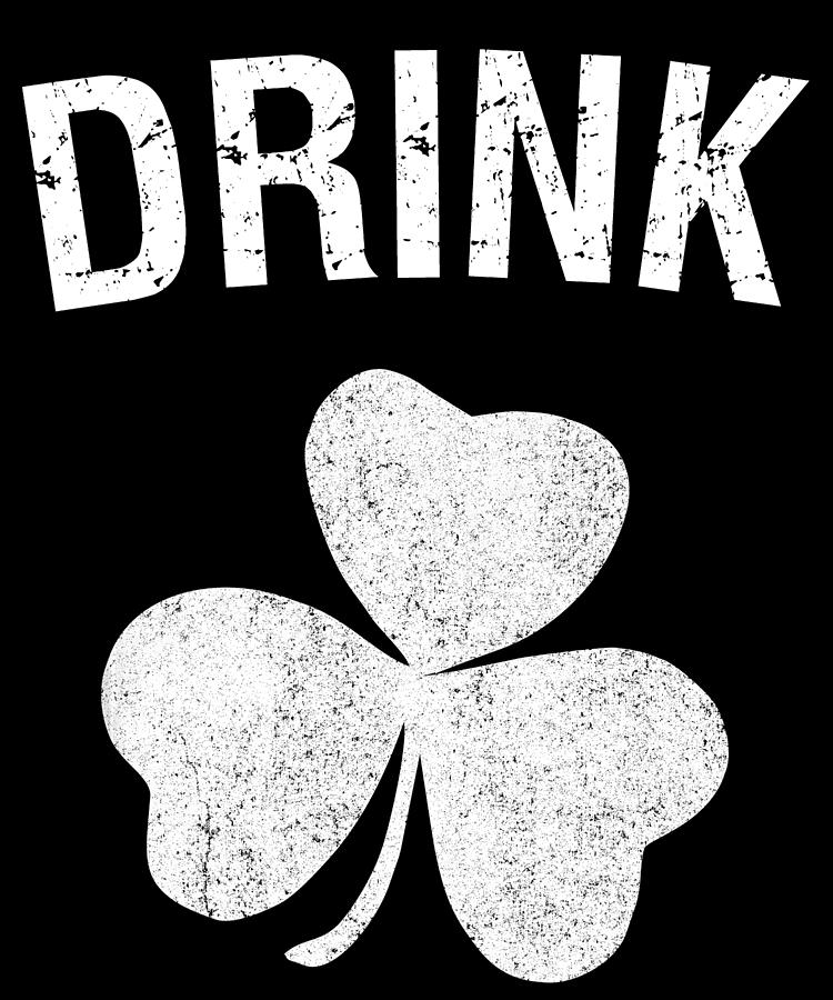 Drink St Patricks Day Group Digital Art by Flippin Sweet Gear