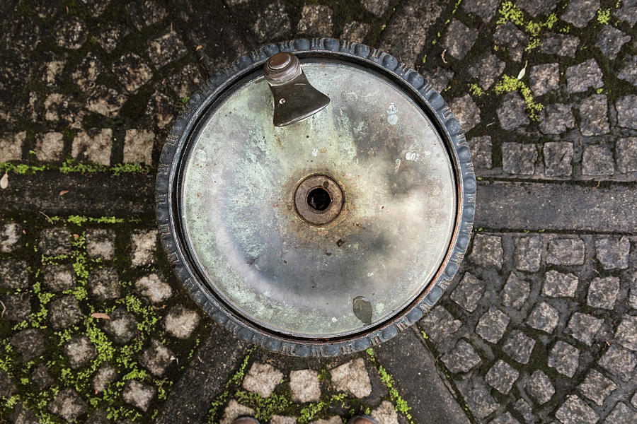 Drinking Fountain Top View Photograph by Bradford Martin