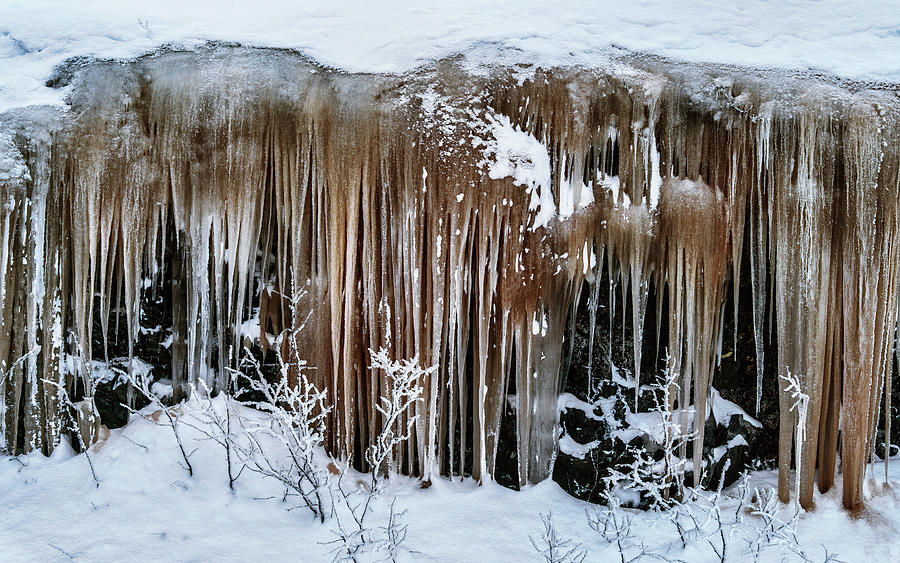 Drip Ice Photograph by Pekka Sammallahti