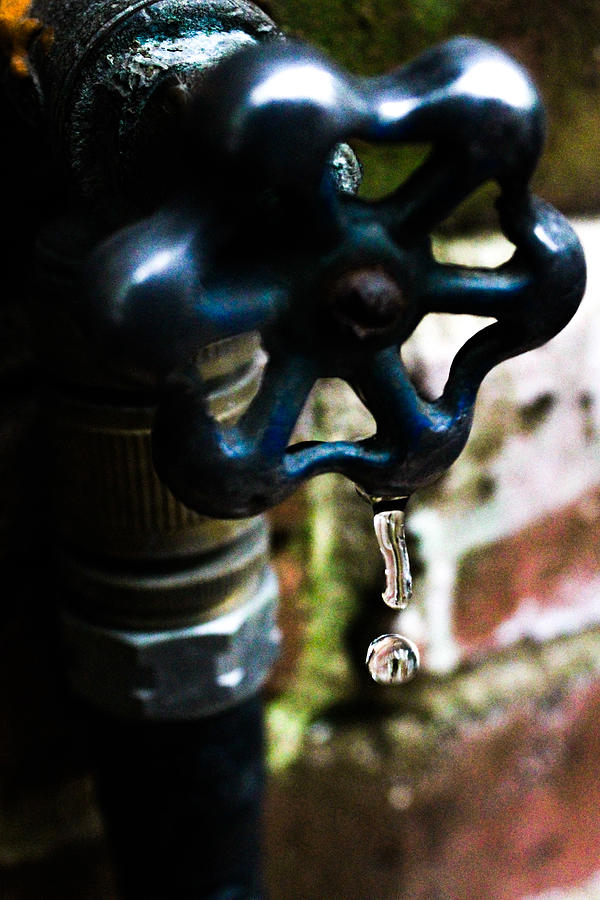 Dripping Faucet Photograph by W Craig Photography