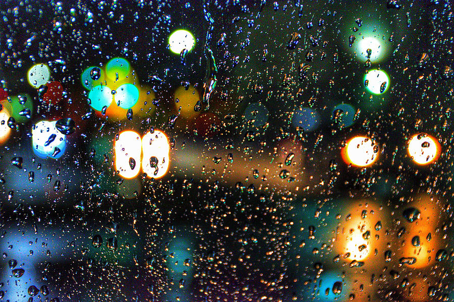 Drive by Rain Photograph by Evan Foster Drive by Rain Photograph by Evan Foster