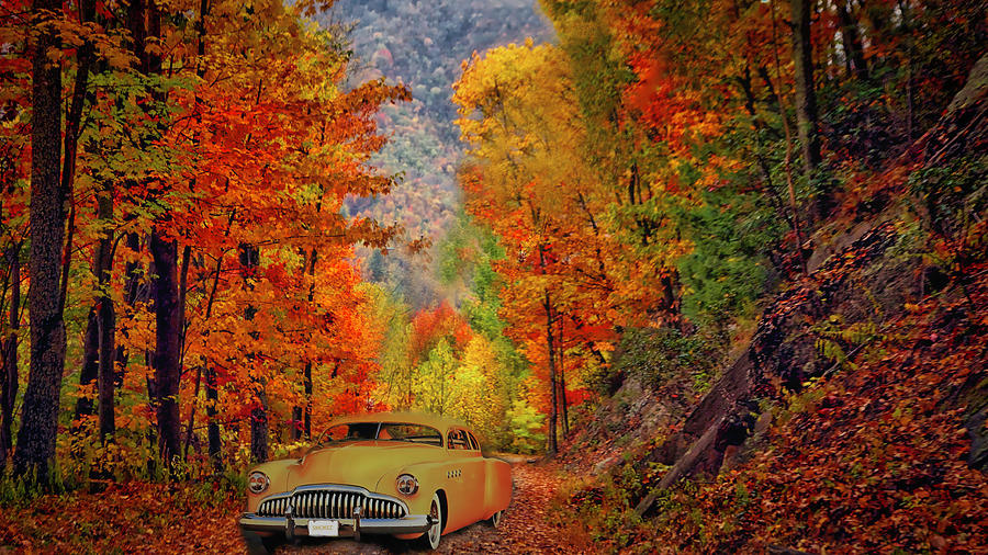 Drivin in the Smokies Photograph by Dennis Baswell