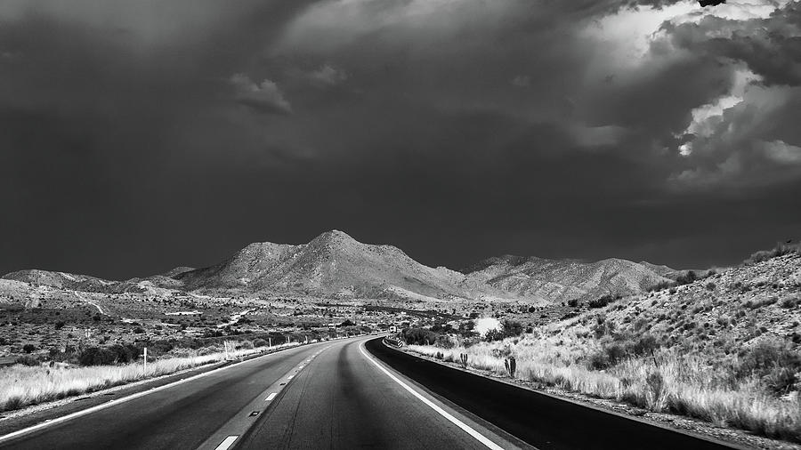 Driving Into The Storm Photograph by RC Studio