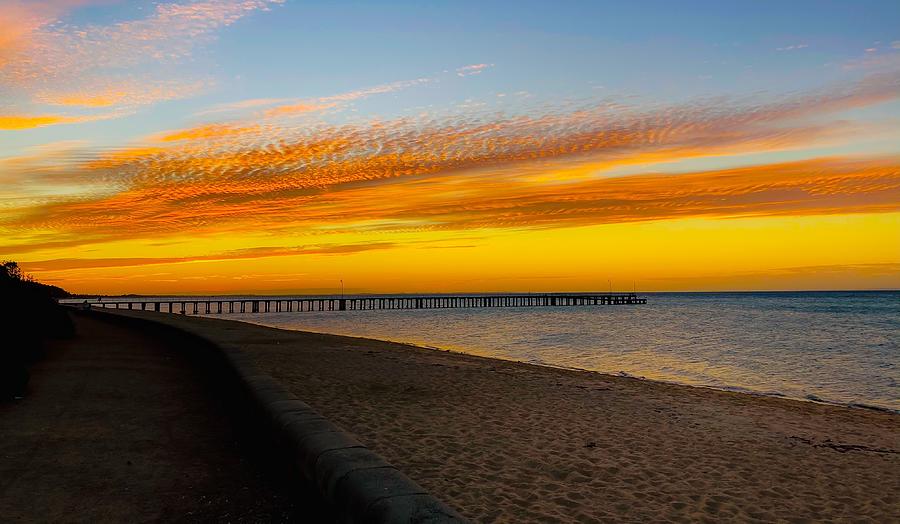 Dromana Sunset Photograph by David Agius Fine Art America