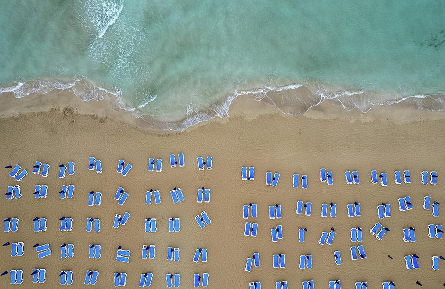 Summertime at the beach. Tropical resort Photograph by Michalakis Ppalis